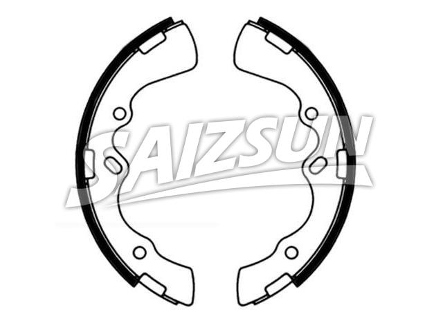 Brake Shoe Set:4094-33-310