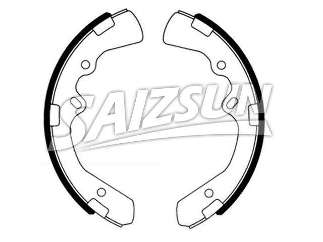 Brake Shoe Set:K3363