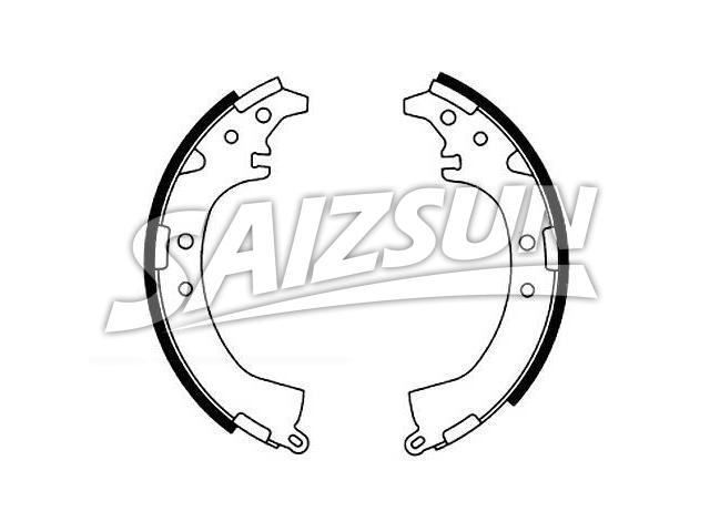 Brake Shoe Set:04495-32041