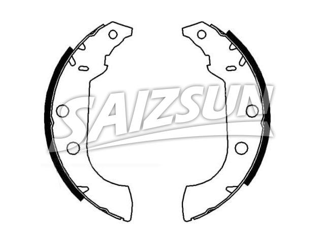 Brake Shoe Set:4241.1Y