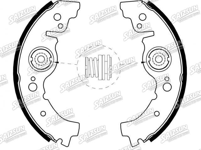 Brake Shoe Set:21033502081