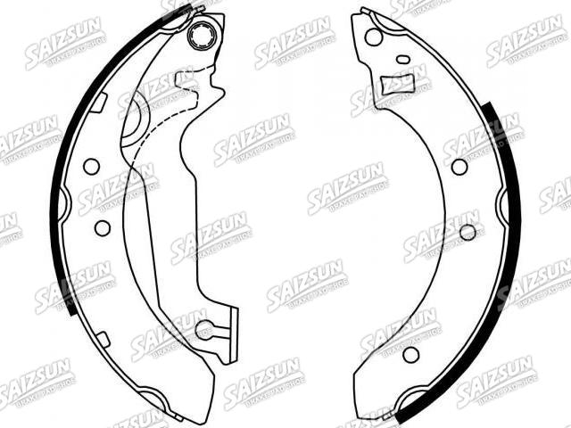 Brake Shoe Set:1 613 131