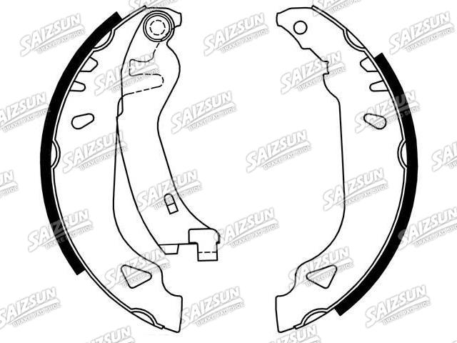 Brake Shoe Set:5888433