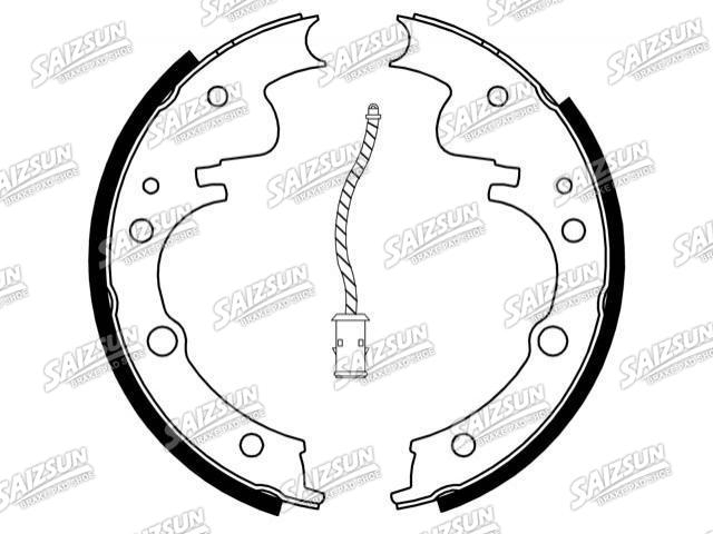 Brake Shoe Set:1906151