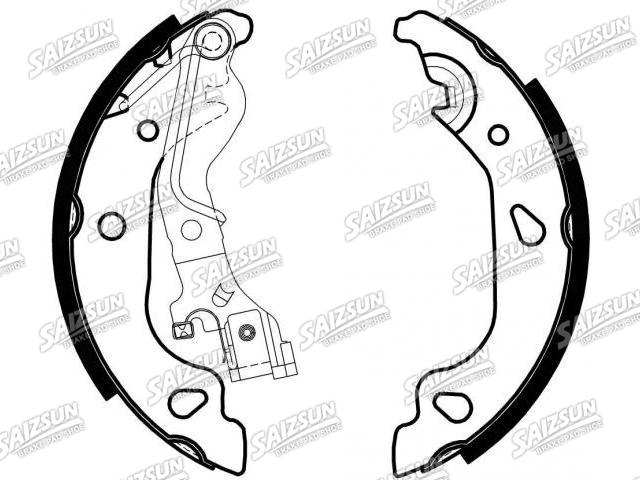 Brake Shoe Set:77362296