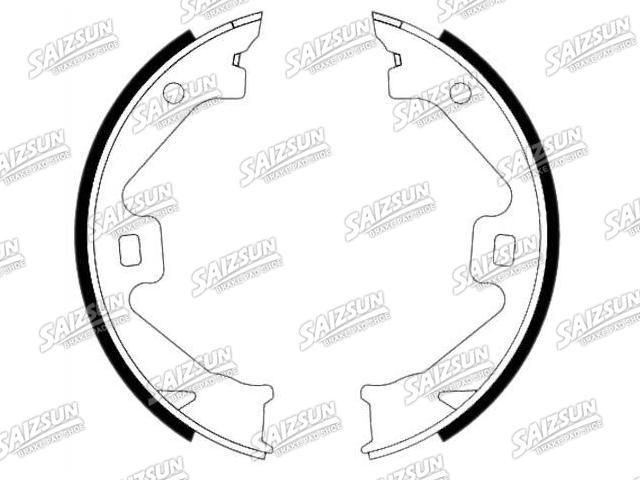 Brake Shoe Set:SFS 100190