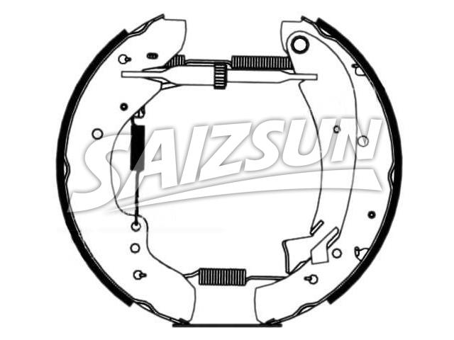 Brake Shoe Set:4241.4V
