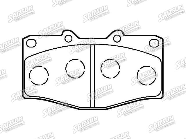 Brake Pad Set:04466-65010