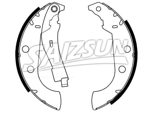 Brake Shoe Set:4241.K2