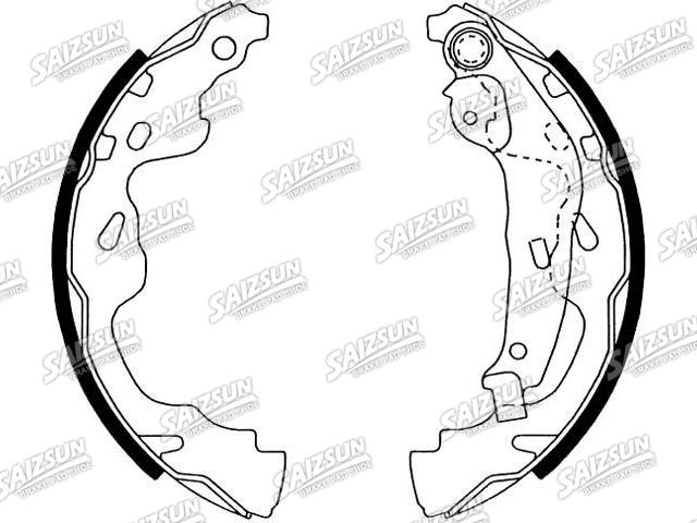 Brake Shoe Set:04495-0D020