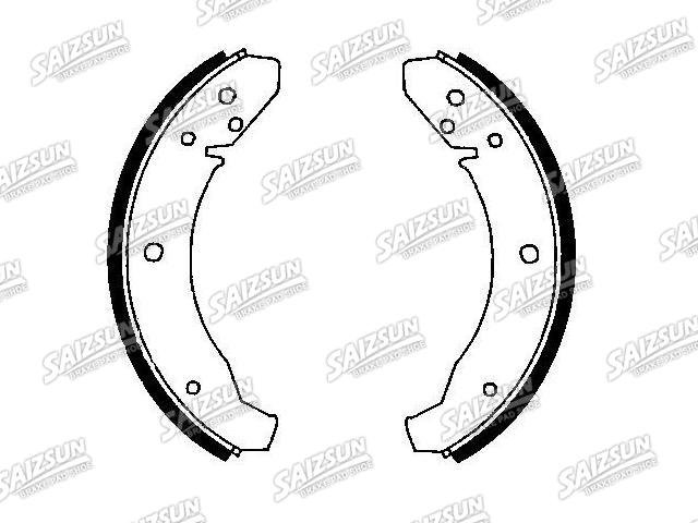 Brake Shoe Set:113 698 537