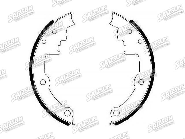 Brake Shoe Set:12321413