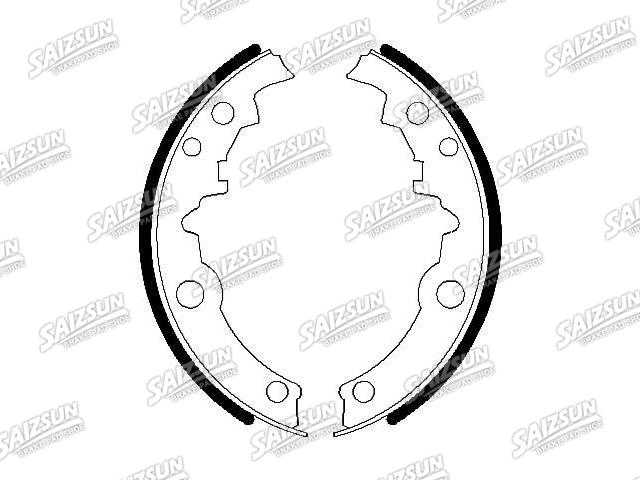 Brake Shoe Set:18012416