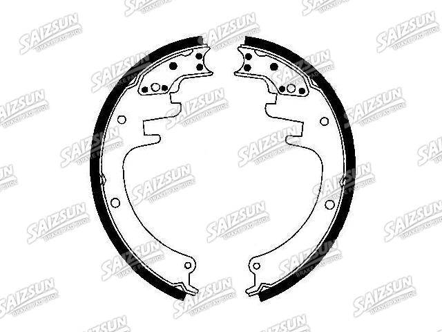 Brake Shoe Set:15662503