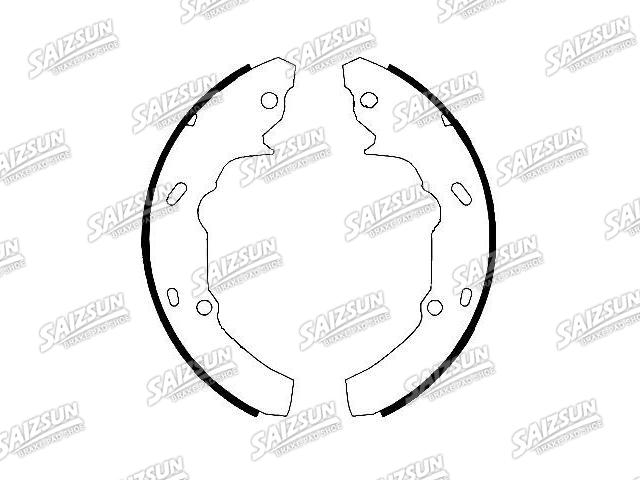 Brake Shoe Set:F2DZ-2200-A