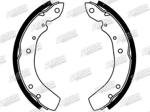 Brake Shoe Set:4423236