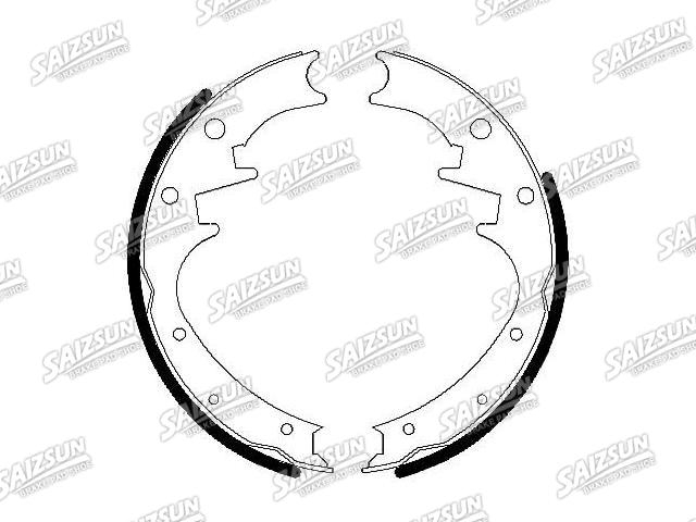 Brake Shoe Set:05066147AA