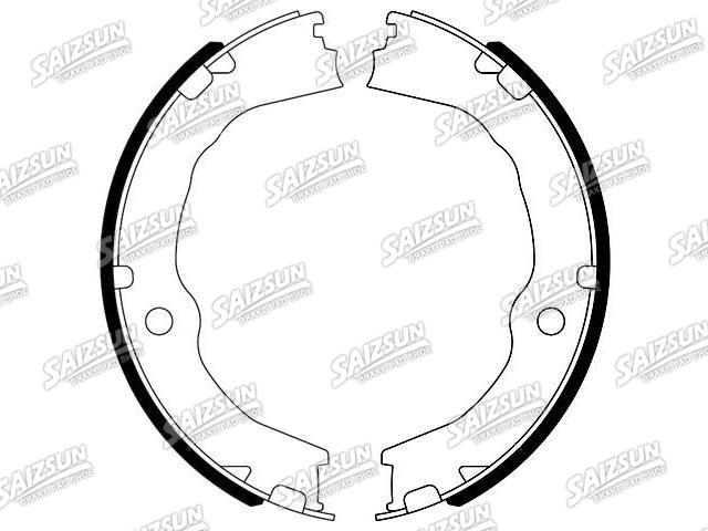 Brake Shoe Set:25814678