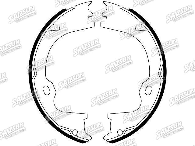 Brake Shoe Set:25904969