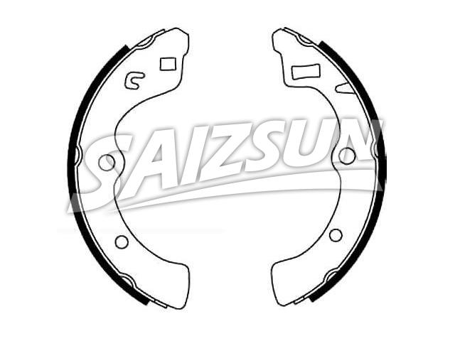 Brake Shoe Set:43153-SA3-N51