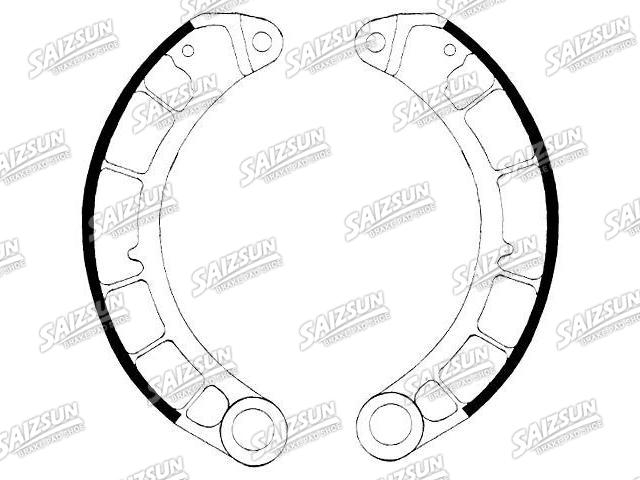 Brake Shoe Set:S718-1418