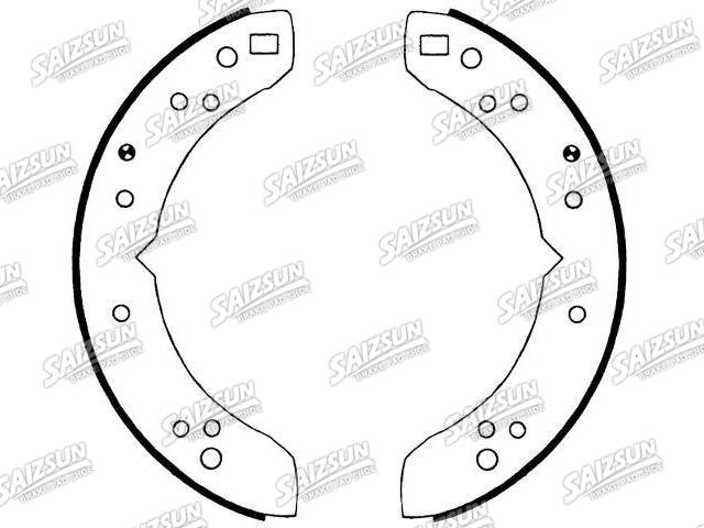Brake Shoe Set:211-897