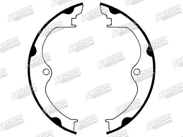 Brake Shoe Set:556-1387