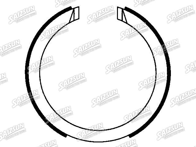 Brake Shoe Set:88967273