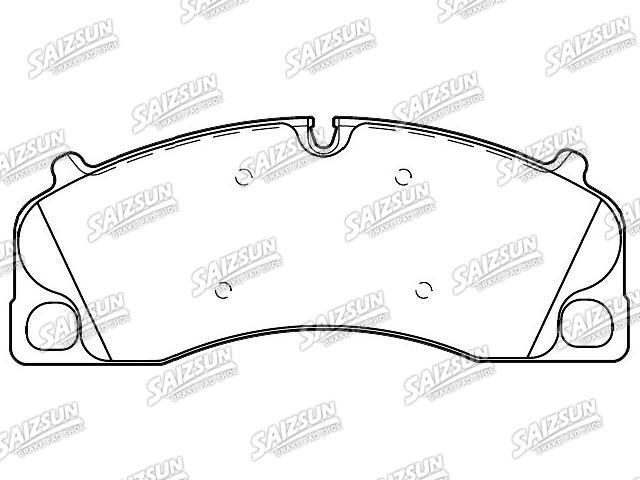 Brake Pad Set:991 351 948 01