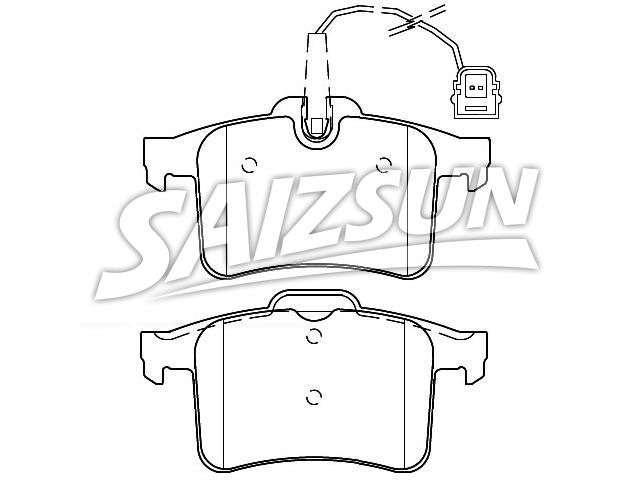 Brake Pad Set:C2P25493