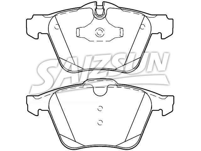 Brake Pad Set:T2R10202