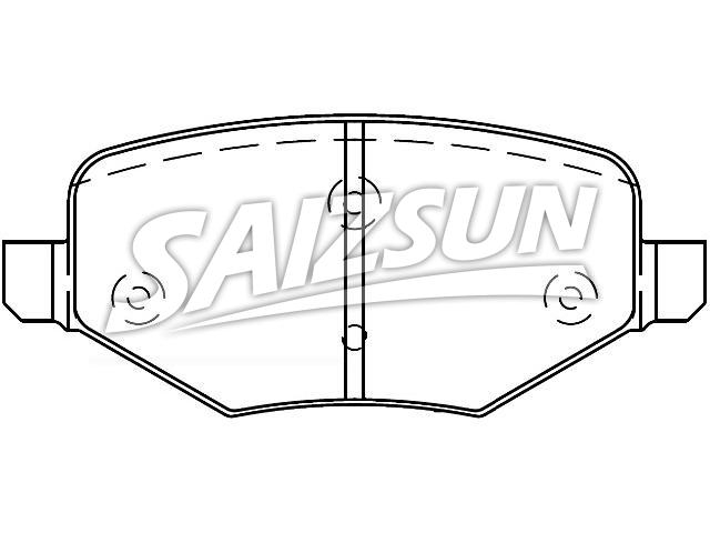 Brake Pad Set:CT4Z-2200A