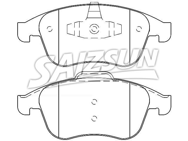 Brake Pad Set:41060-7369R