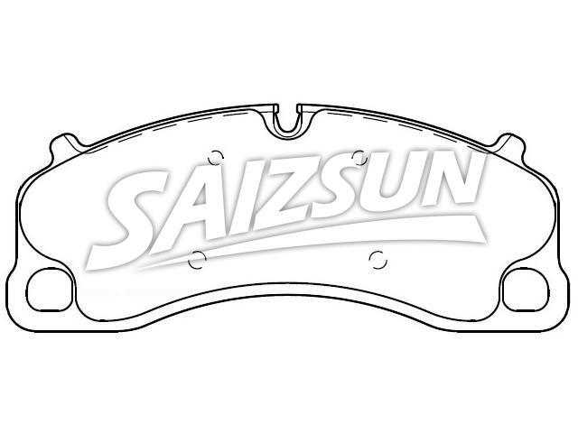 Brake Pad Set:991.351.947.81