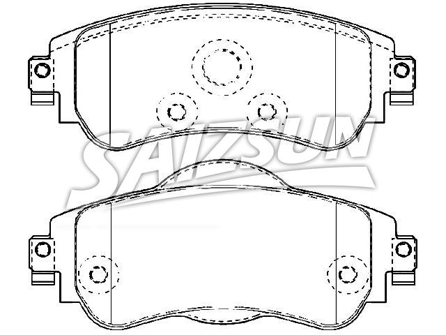 Brake Pad Set:4254.A9
