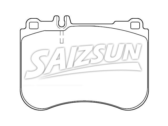 Brake Pad Set:008 420 09 20