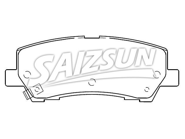Brake Pad Set:FR3Z-2200-A