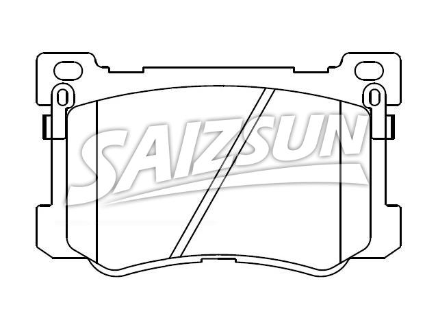 Brake Pad Set:58101-B1A20