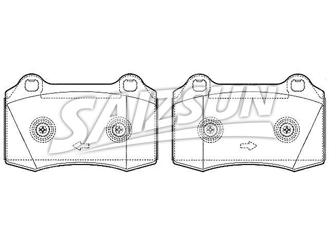 Brake Pad Set:1230732