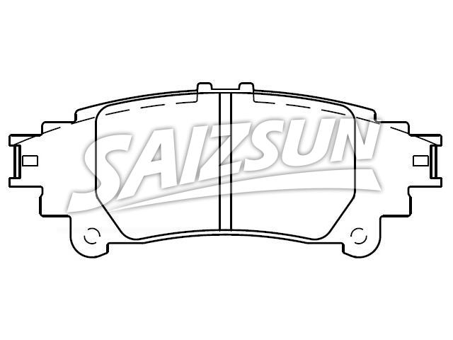 Brake Pad Set:04466-47050
