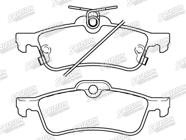 Brake Pad Set:04466-0D010