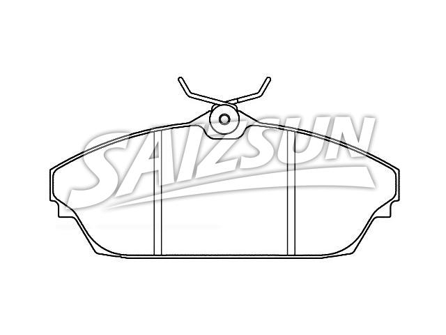 Brake Pad Set:2719-4210-0114