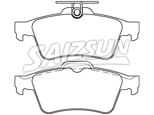 Brake Pad Set:31341324