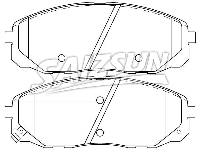 Brake Pad Set:58101-A9A00