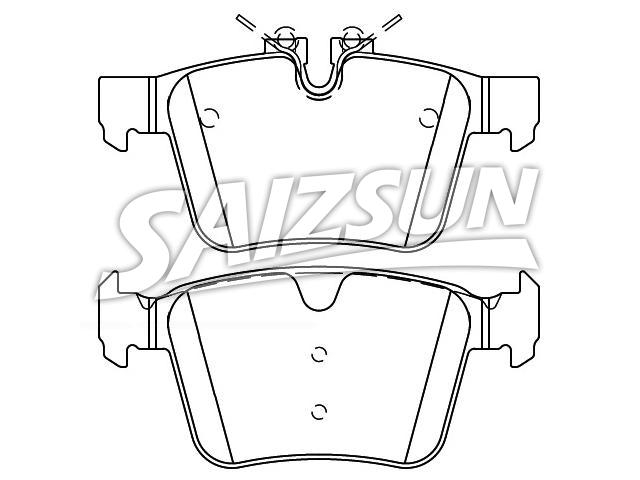 Brake Pad Set:LR061385