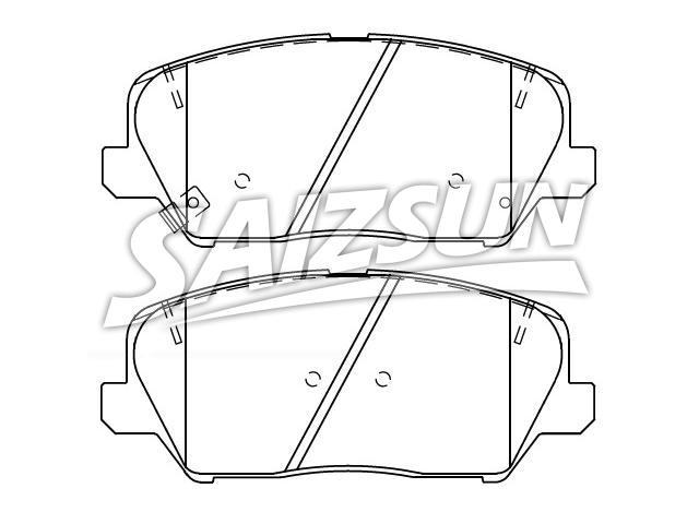 Brake Pad Set:58101-2VA25