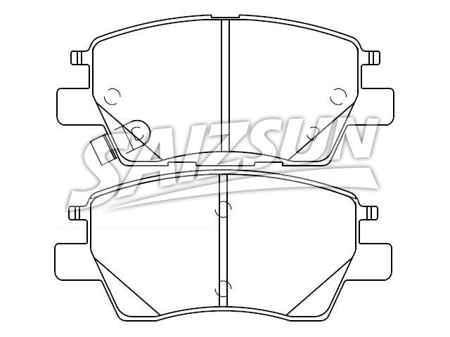 Brake Pad Set:23286272