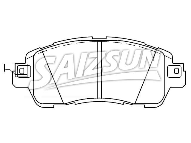Brake Pad Set:04465-WB001