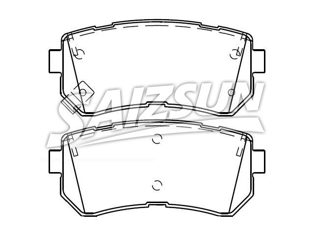 Brake Pad Set:58302-C1A15