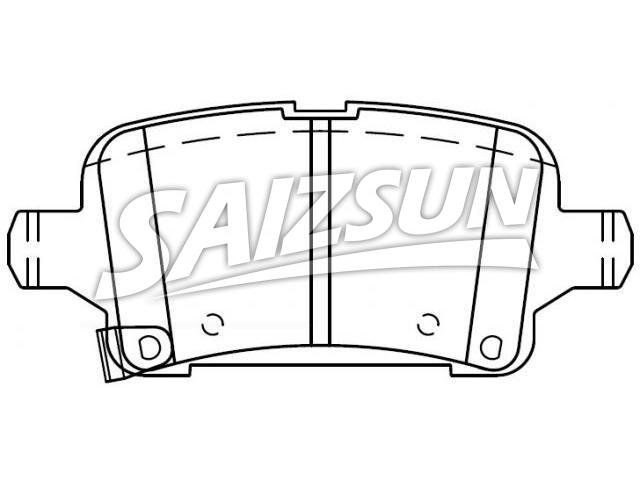 Brake Pad Set:39021615
